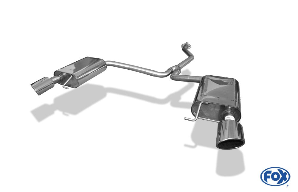 Fox Auspuff Sportauspuff Duplex Sportendschalldämpfer für Mazda 6 - GH 2.0l