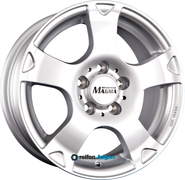 MAGMA SEISMO 6x15 ET45 5x114.3 NB70.1 lichtsilber-lackiert werk91-4