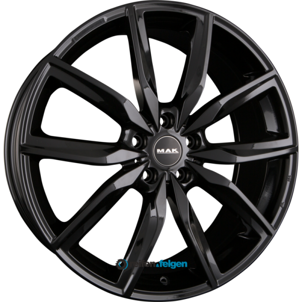 MAK ALLIANZ 9.5x19 ET39 5x120 NB72.6 Gloss Black