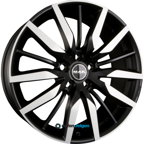 MAK BARBURY 8.5x20 ET45 5x108 NB63.4 Ice Black
