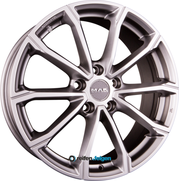 MAK DAVINCI 7.5x18 ET45 5x114.3 NB67.1 Light Titan