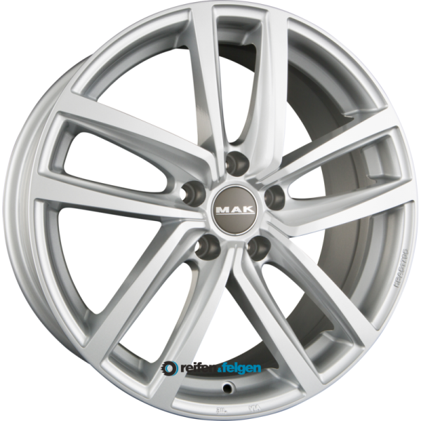 MAK DRESDEN 7.5x17 ET42 5x112 NB57.1 Silver