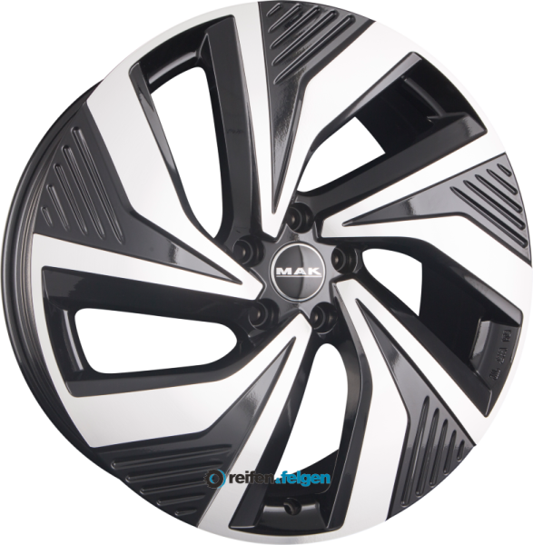 MAK ELECTRA 9x20 ET35 5x114.3 NB64.1 Black Mirror Face
