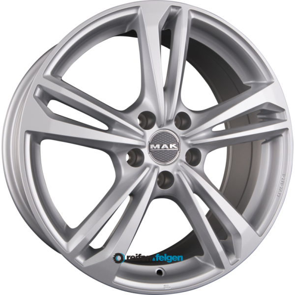 MAK EMBLEMA 6x15 ET38 4x108 NB63.4 Silver