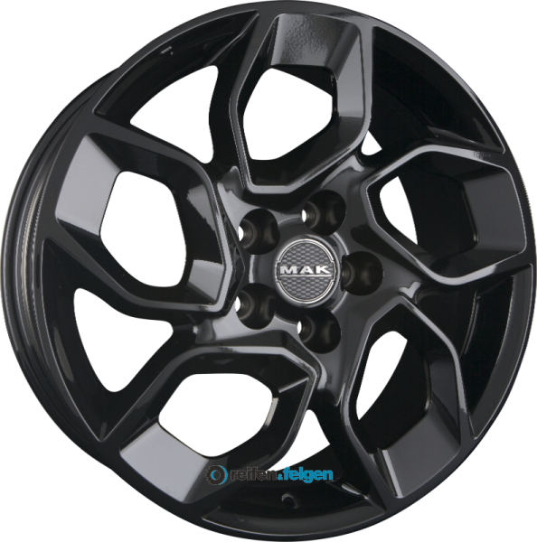 MAK EXPRESS 6.5x16 ET57 5x120 NB64.1 Gloss Black
