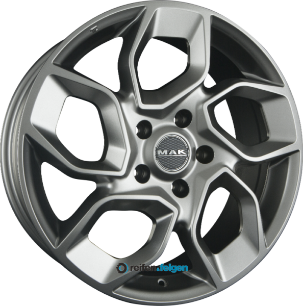 MAK EXPRESS 7x17 ET51 5x120 NB65.1 Matt Titan