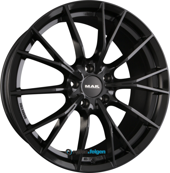 MAK FABRIK 8x19 ET54 5x112 NB66.6 Gloss Black