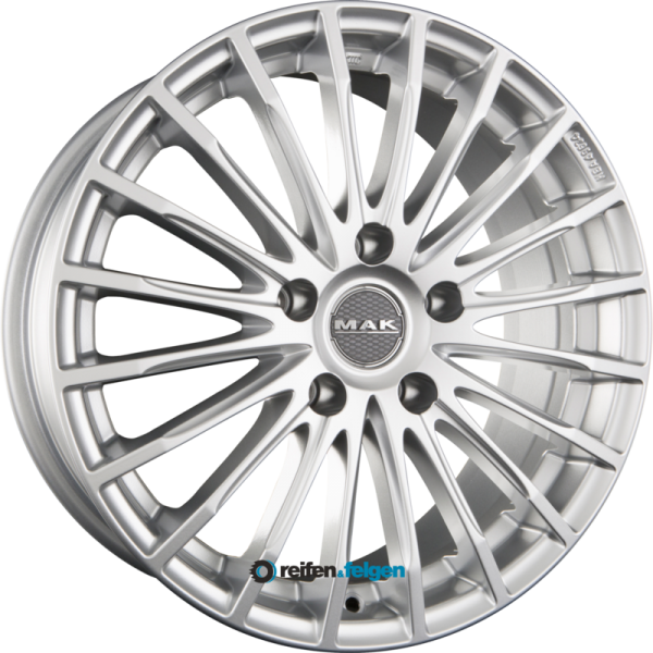 MAK FATALE 7.5x17 ET30 5x120 NB72.6 Silver
