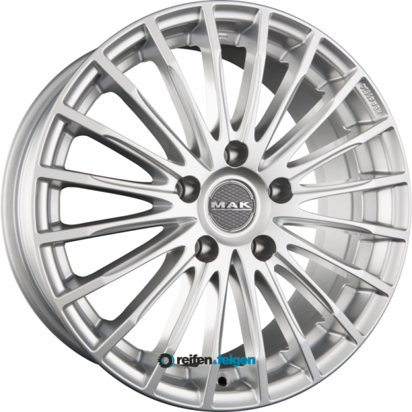 MAK FATALE 8.5x19 ET42 5x112 NB76 Silver