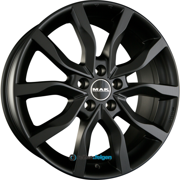 MAK HIGHLANDS 7x17 ET45 5x108 NB63.4 Matt Black