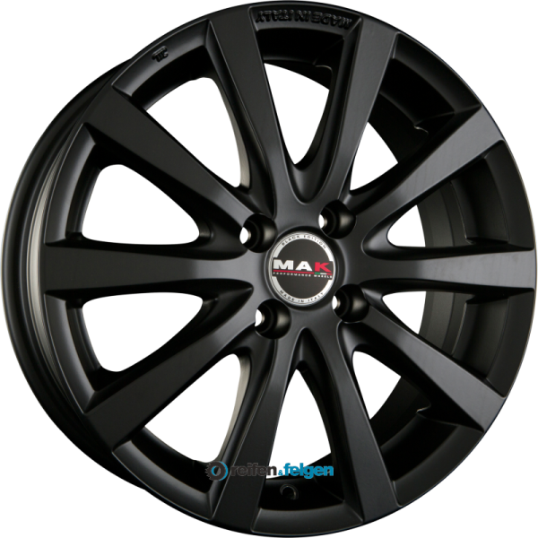 MAK IGUAN 4.5x14 ET46 4x100 NB56.1 Matt Black