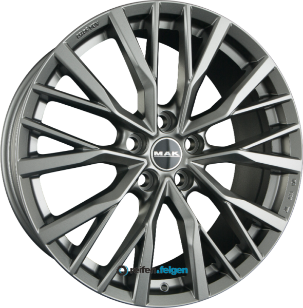 MAK KENT 8.5x20 ET43 5x120 NB72.6 Matt Titan