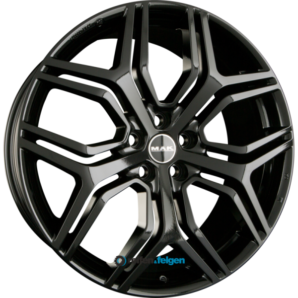 MAK KINGDOM 8.5x20 ET42 5x108 NB63.4 Gloss Black