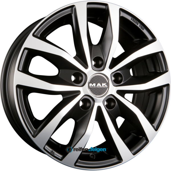 MAK LOAD 5 7x17 ET60 5x120 NB65.1 Ice Black
