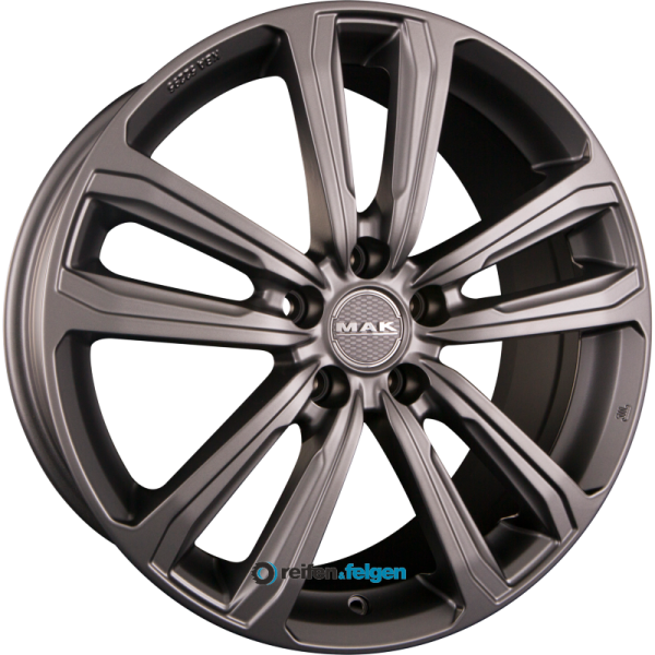 MAK MAGMA 6x15 ET40 5x100 NB57.1 Matt Titan