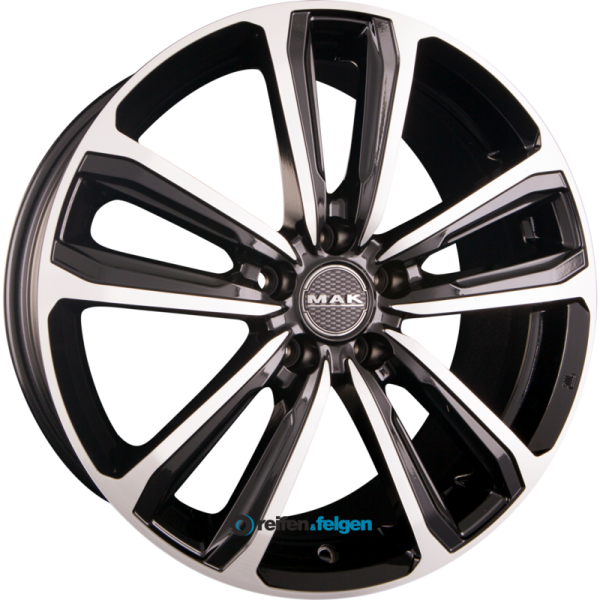 MAK MAGMA 7x17 ET35 5x114.3 NB60.1 Black Mirror