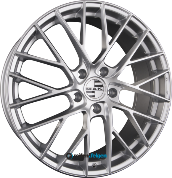 MAK MONACO 11.5x21 ET59 5x130 NB71.6 Silver