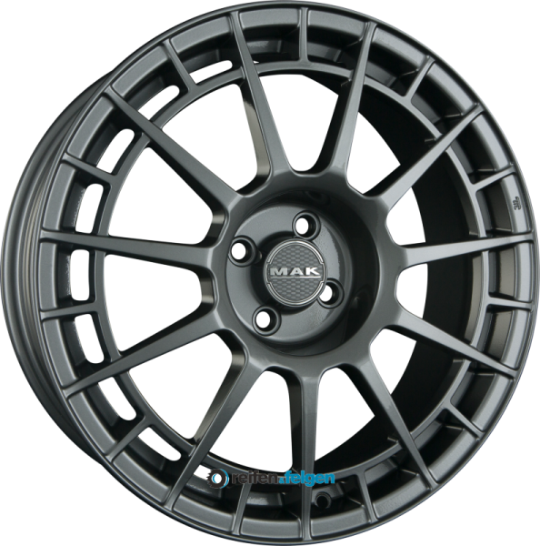 MAK NTT 7.5x18 ET36 4x100 NB56.6 Gloss Gun Metallic