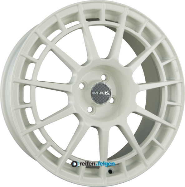 MAK NTT 7x17 ET35 5x114.3 NB66.1 Gloss White