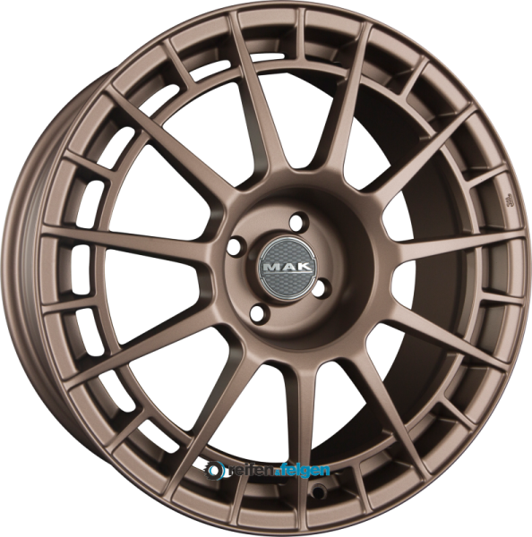 MAK NTT 7x17 ET45 5x112 NB57.1 Matt Bronze