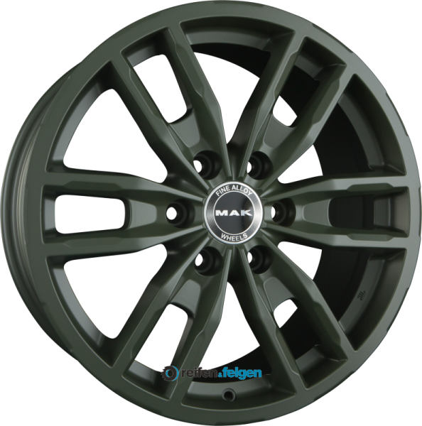 MAK PEAK 7.5x17 ET55 6x130 NB84.1 Army Green