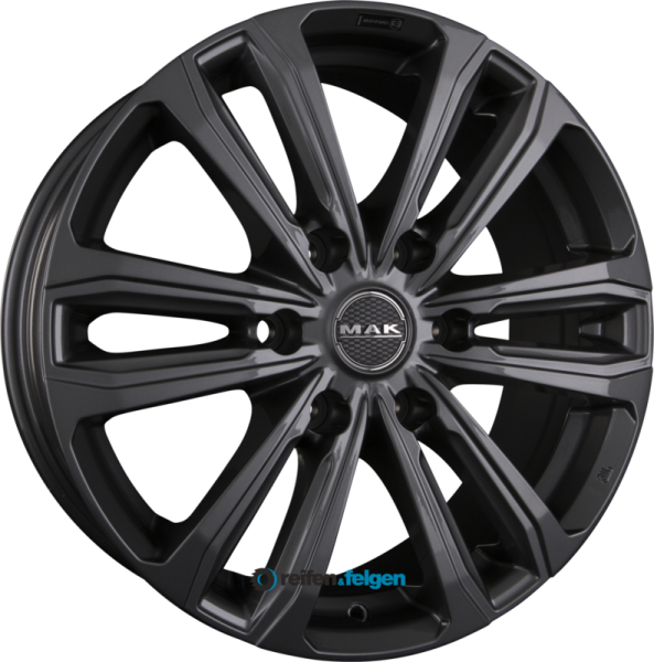 MAK SAFARI 6 7.5x18 ET38 6x139.7 NB67.1 Gloss Gun Metallic