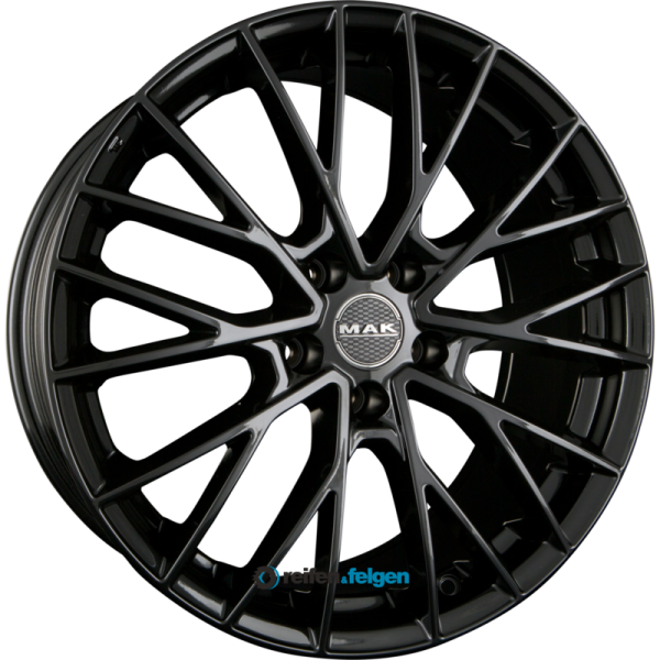 MAK SPECIALE 11.5x22 ET22 5x130 NB71.6 Gloss Black