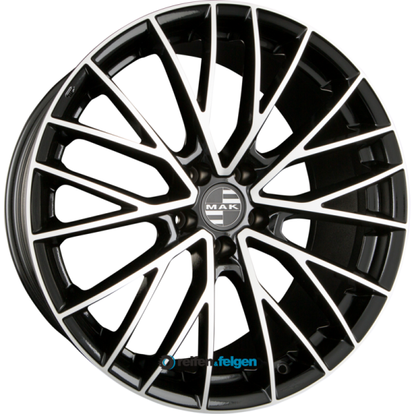 MAK SPECIALE 11.5x22 ET43 5x112 NB66.6 Black Mirror Face