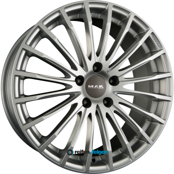 MAK STARLIGHT 9.5x19 ET50 5x112 NB66.6 Silver