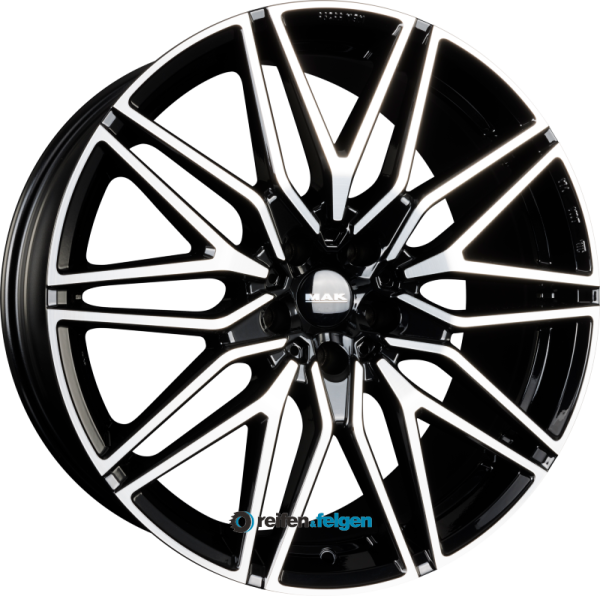 MAK STURM 9x20 ET35 5x112 NB66.6 Black Mirror Face