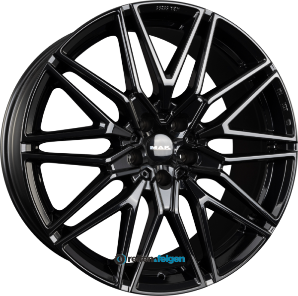 MAK STURM 9x20 ET35 5x112 NB66.6 Gloss Black