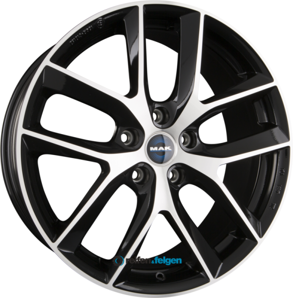 MAK VOLTAGE 8x19 ET40 5x120 NB64.1 Black Mirror