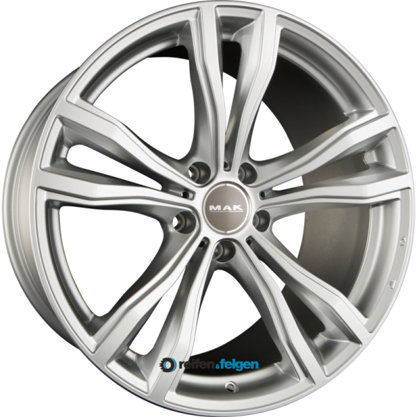 MAK X-MODE 10.5x21 ET43 5x112 NB66.6 Silver