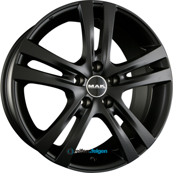 MAK ZENITH 6.5x16 ET50 5x114.3 NB76 Matt Black