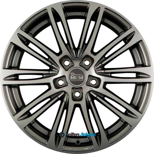 MAM MAM A4 7.5x17 ET38 5x114.3 NB72.6 Hyper Front Polish (HFP) werk91-4