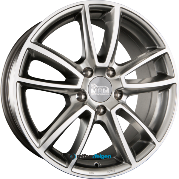 MAM MAM A7 8x19 ET45 5x112 NB66.6 Hyper Front Polish (HFP)