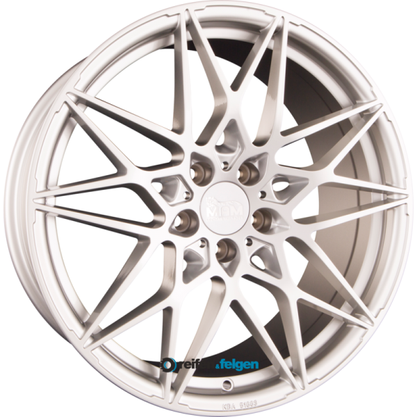 MAM MAM B2 8x18 ET45 5x112 NB72.6 Silver Painted (SL) werk91-4 8x18 ET45 5x112 Alufelge Silber