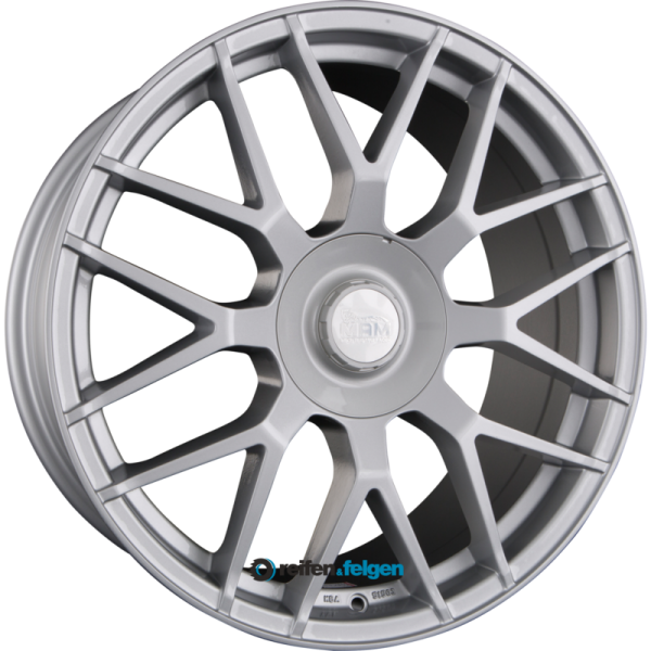 MAM MAM GT.1 8x18 ET45 5x108 5x114.3 NB72.6 Silber Painted (SL)