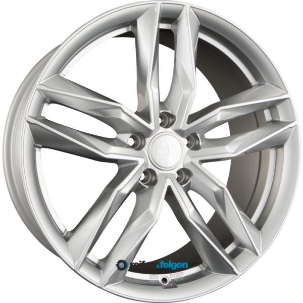 MAM MAM RS3 7x16 ET45 5x114.3 NB72.6 Silver Painted (SL)