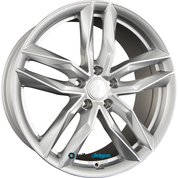 MAM MAM RS3 8.5x20 ET30 5x112 NB66.6 Silver Painted (SL)