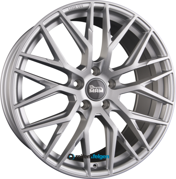 MAM MAM RS4 8.5x19 ET30 5x112 NB72.6 Matt Silver Painted (MSL)