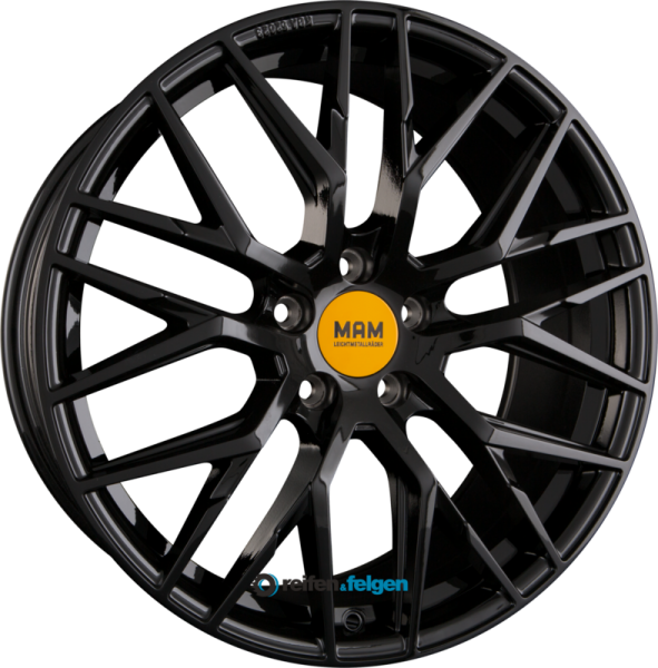MAM MAM RS4 8.5x20 ET45 5x112 NB72.6 Black Painted (BP)