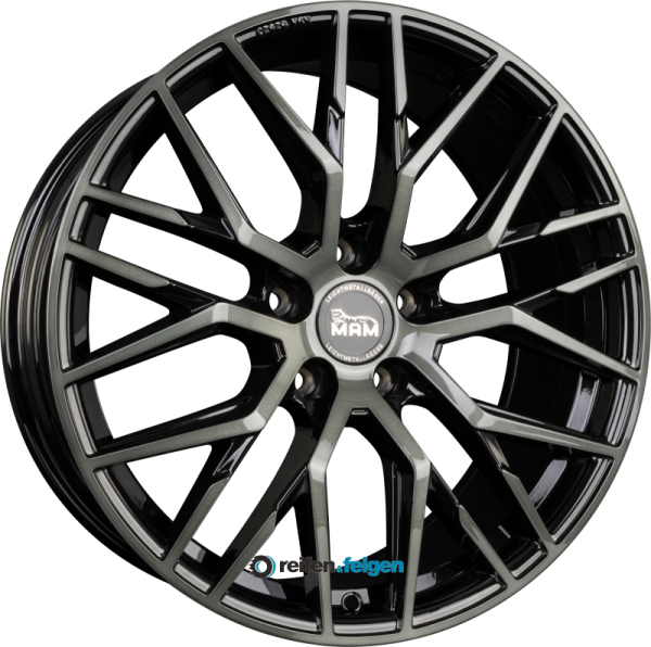 MAM MAM RS4 8.5x20 ET45 5x114.3 NB72.6 Gun Metal Brushed (GMB) werk91-4