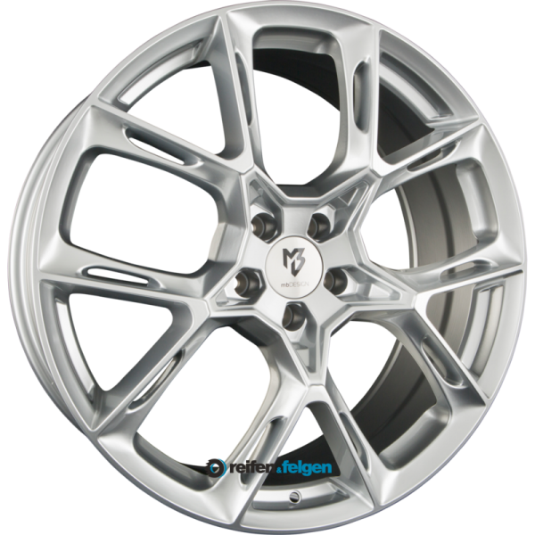 MB-DESIGN KX1 9x21 ET26 5x112 NB75 Glanzsilber