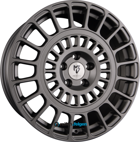 MB-DESIGN MSP 8.5x19 ET50 5x108 NB75 Grau Matt Lackiert