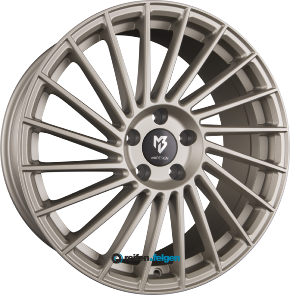 MB-DESIGN VR3 7.5x18 ET38 4x108 NB67.1 Champagner Matt Lackiert