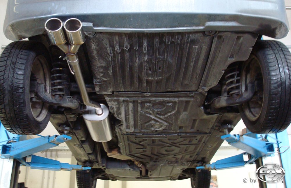 Fox Auspuff Sportauspuff Endschalldämpfer für Mercedes A-Klasse 168 1,7l CDI