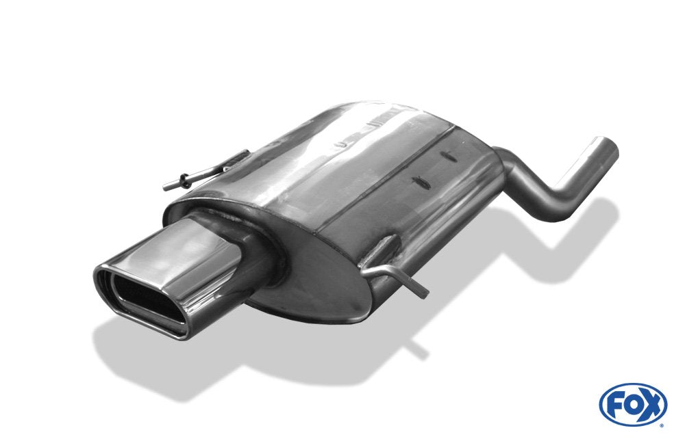 Fox Auspuff Sportauspuff Endschalldämpfer für Mercedes C-Klasse Sportcoupe CL203