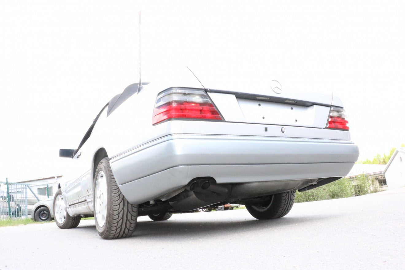 Fox Auspuff Sportauspuff Komplettanlage für Mercedes E-Klasse W124 Cabrio 3.2