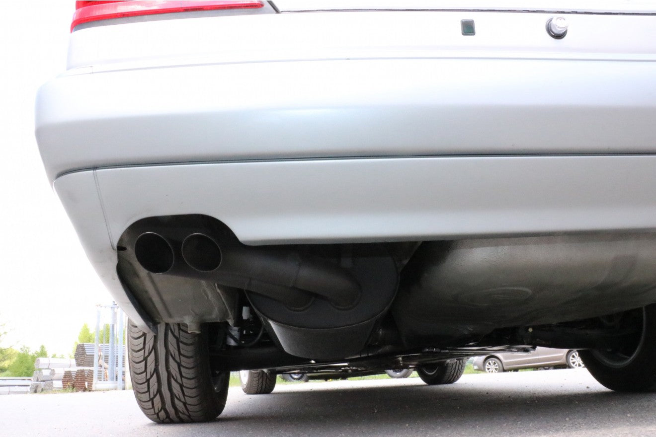 Fox Auspuff Sportauspuff Komplettanlage für Mercedes E-Klasse W124 Cabrio 3.2